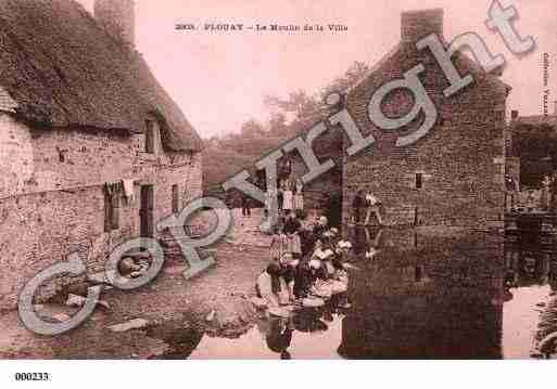 Ville de PLOUAY, carte postale ancienne