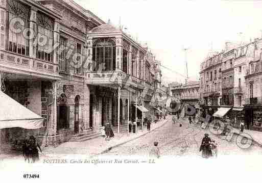 Ville de POITIERS, carte postale ancienne