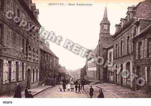 Ville de QUINTIN, carte postale ancienne