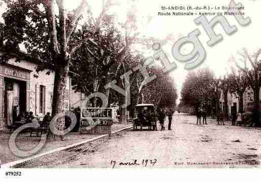 Ville de SAINTANDOL, carte postale ancienne