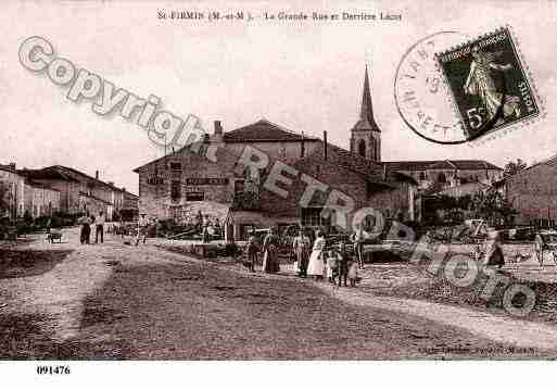 Ville de SAINTFIRMIN, carte postale ancienne