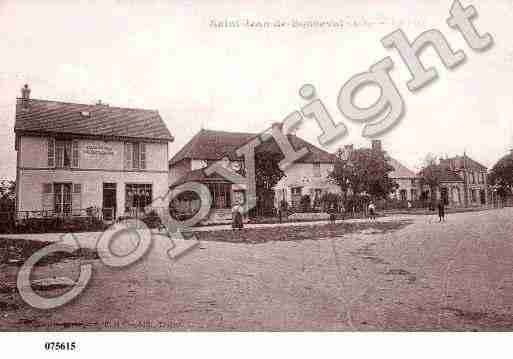 Ville de SAINTJEANDEBONNEVAL, carte postale ancienne