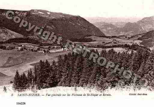 Ville de SAINTNIZIER, carte postale ancienne