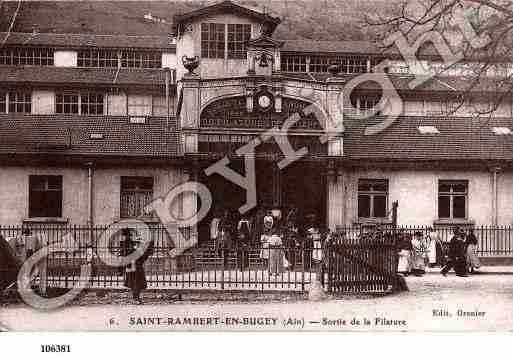 Ville de SAINTRAMBERTENBUGEY, carte postale ancienne