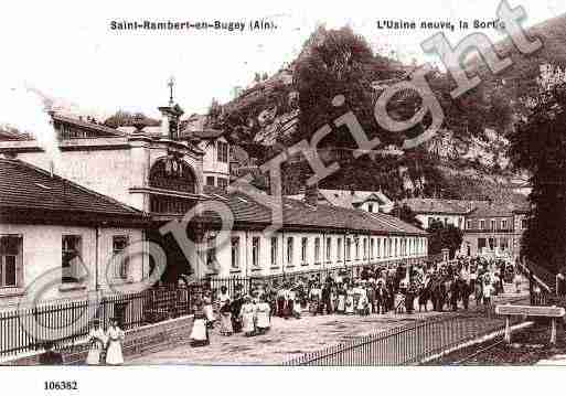 Ville de SAINTRAMBERTENBUGEY, carte postale ancienne