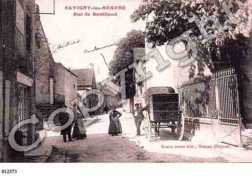 Ville de SAVIGNYLESBEAUNE, carte postale ancienne