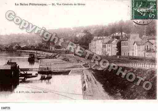 Ville de SEVRES, carte postale ancienne