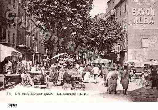 Ville de SEYNESURMER(LA), carte postale ancienne