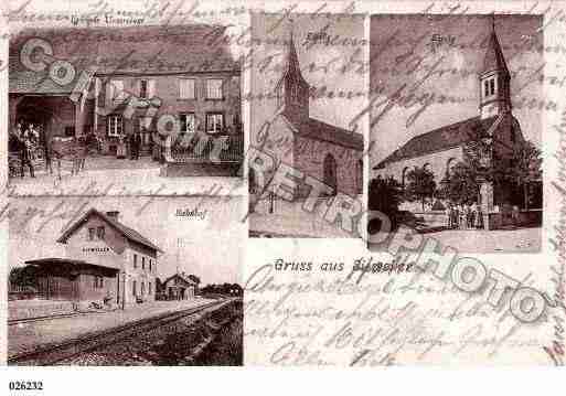 Ville de SIEWILLER, carte postale ancienne
