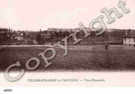 Ville de VILLIERSSURORGE, carte postale ancienne