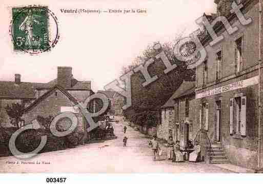 Ville de VOUTRE, carte postale ancienne