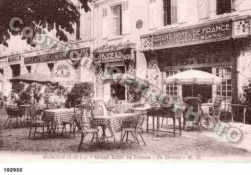 Ville de AMBOISE, carte postale ancienne