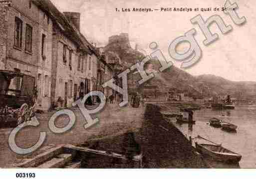 Ville de ANDELYS(LES), carte postale ancienne