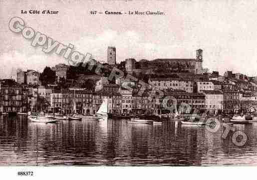 Ville de ANTIBESJUANLESPINS, carte postale ancienne