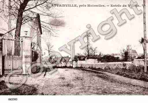 Ville de ATTAINVILLE, carte postale ancienne