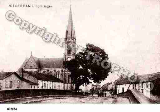 Ville de BASSEHAM, carte postale ancienne