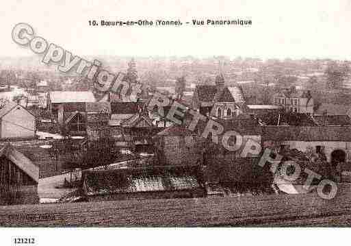 Ville de BOEURSENOTHE, carte postale ancienne