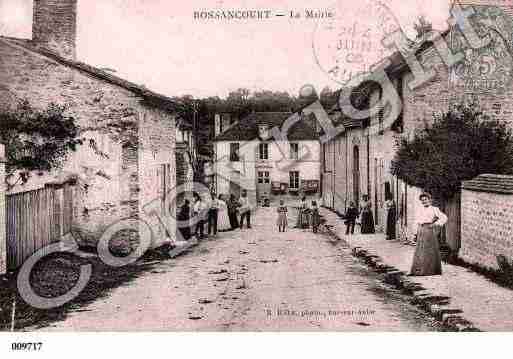 Ville de BOSSANCOURT, carte postale ancienne