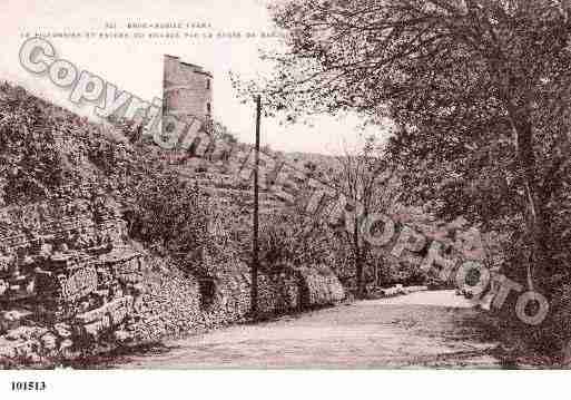 Ville de BRUEAURIAC, carte postale ancienne