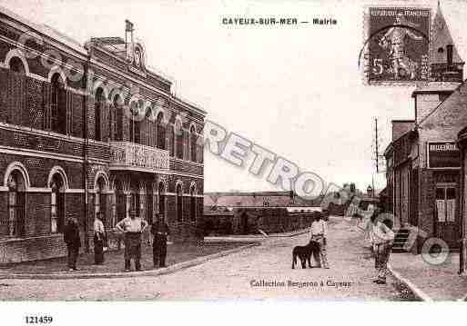 Ville de CAYEUXSURMER, carte postale ancienne