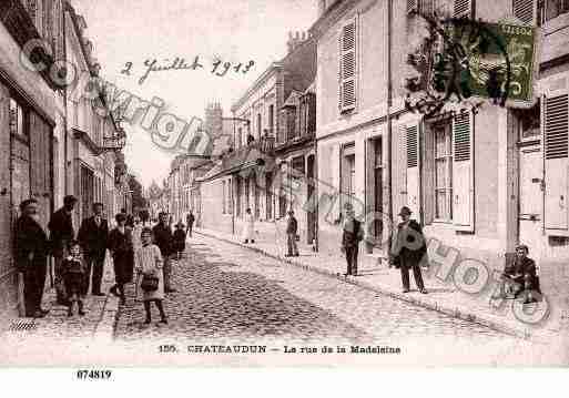 Ville de CHATEAUDUN, carte postale ancienne