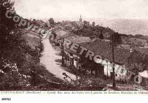 Ville de COIFFYLEHAUT, carte postale ancienne