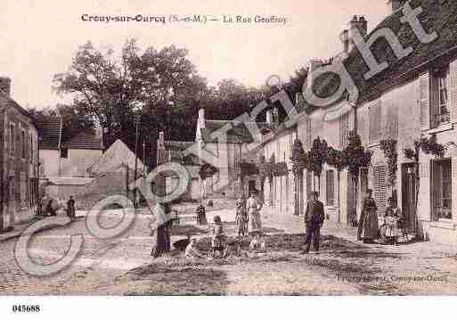 Ville de CROUYSUROURCQ, carte postale ancienne