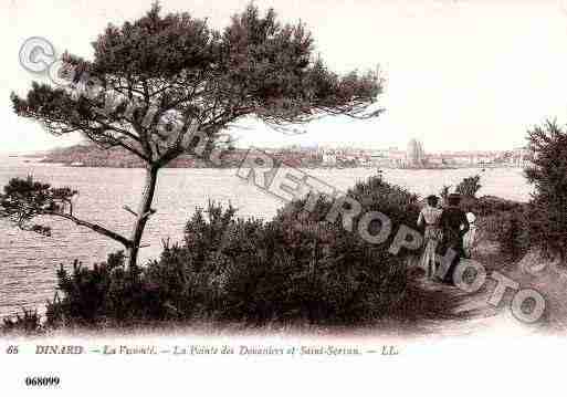 Ville de DINARD, carte postale ancienne