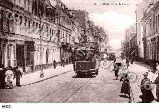 Ville de DOUAI, carte postale ancienne