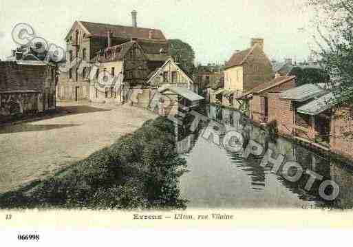 Ville de EVREUX, carte postale ancienne