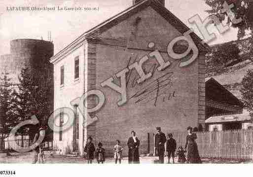 Ville de FAURIE(LA), carte postale ancienne