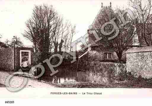 Ville de FORGESLESBAINS, carte postale ancienne