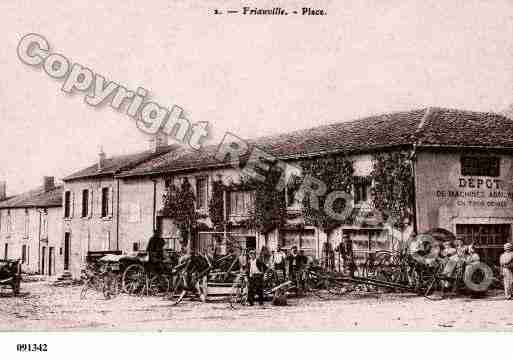 Ville de FRIAUVILLE, carte postale ancienne