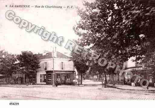 Ville de GARENNECOLOMBES(LA), carte postale ancienne