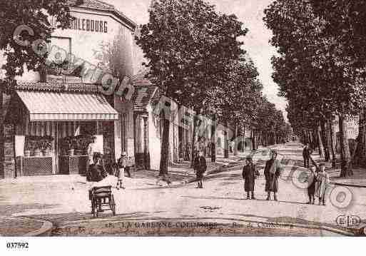 Ville de GARENNECOLOMBES(LA), carte postale ancienne