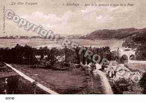 Ville de HENDAYE, carte postale ancienne