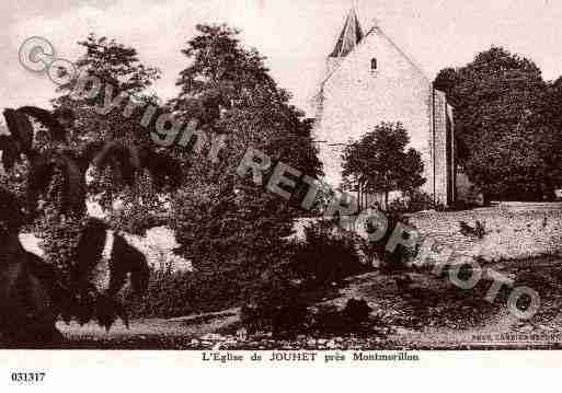 Ville de JOUHET, carte postale ancienne