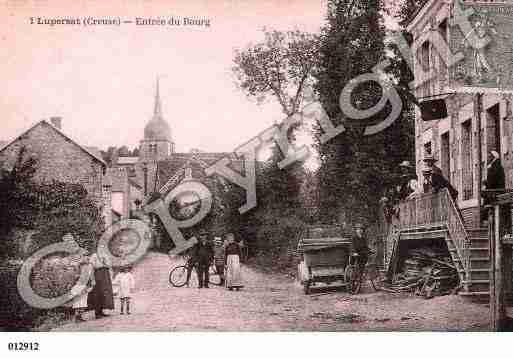 Ville de LUPERSAT, carte postale ancienne