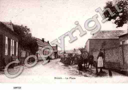 Ville de MOLAIN, carte postale ancienne