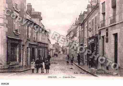 Ville de ONZAIN, carte postale ancienne