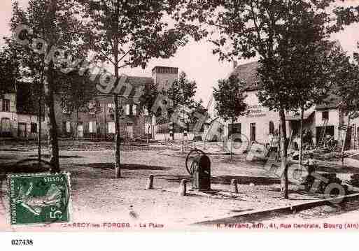 Ville de PERRECYLESFORGES, carte postale ancienne