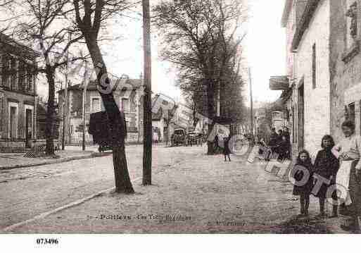 Ville de POITIERS, carte postale ancienne