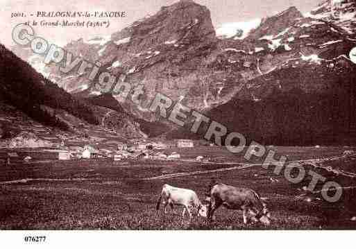 Ville de PRALOGNANLAVANOISE, carte postale ancienne