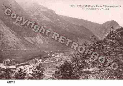 Ville de PRALOGNANLAVANOISE, carte postale ancienne