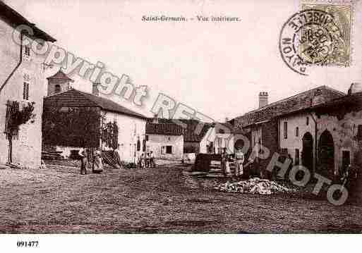 Ville de SAINTGERMAIN, carte postale ancienne