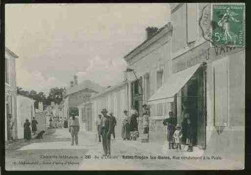 Ville de SAINTTROJANLESBAINS, carte postale ancienne