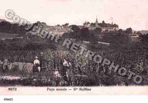 Ville de SAINTERUFFINE, carte postale ancienne