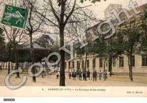 Ville de SANNOIS, carte postale ancienne