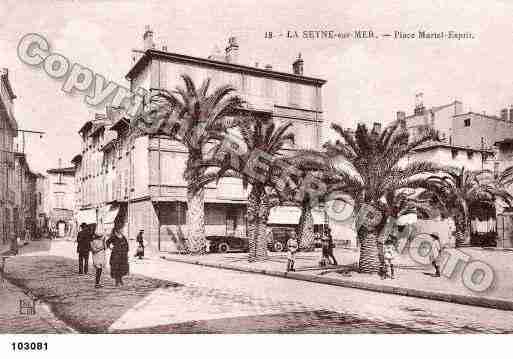 Ville de SEYNESURMER(LA), carte postale ancienne