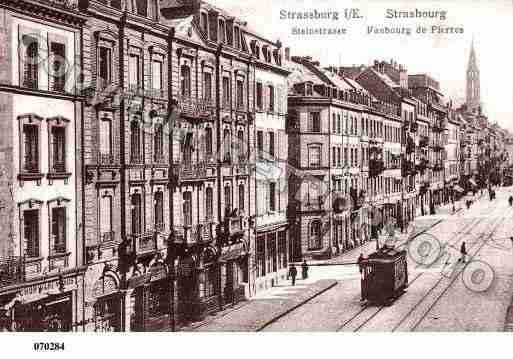 Ville de STRASBOURG, carte postale ancienne